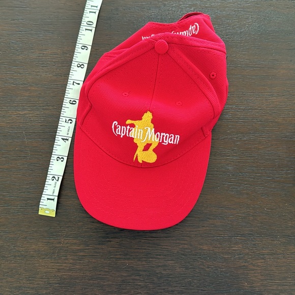 Captain Morgan | Red Promo Logo Cap | NWOT - Picture 4 of 4